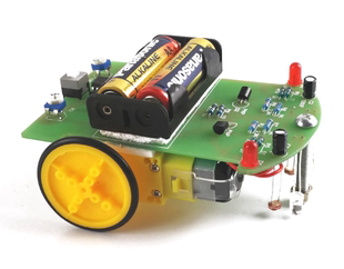 D2-1循迹/寻迹小车散件/机器人实训耗材元件/电子制作套件diy