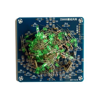 中夏ZX6005摇动风铃 电子制作套件 实训 组装散件 电子套件diy