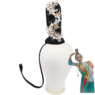 古典舞蹈头饰独舞艺考剧目采菊东篱下同款发包中国风舞台表演发饰