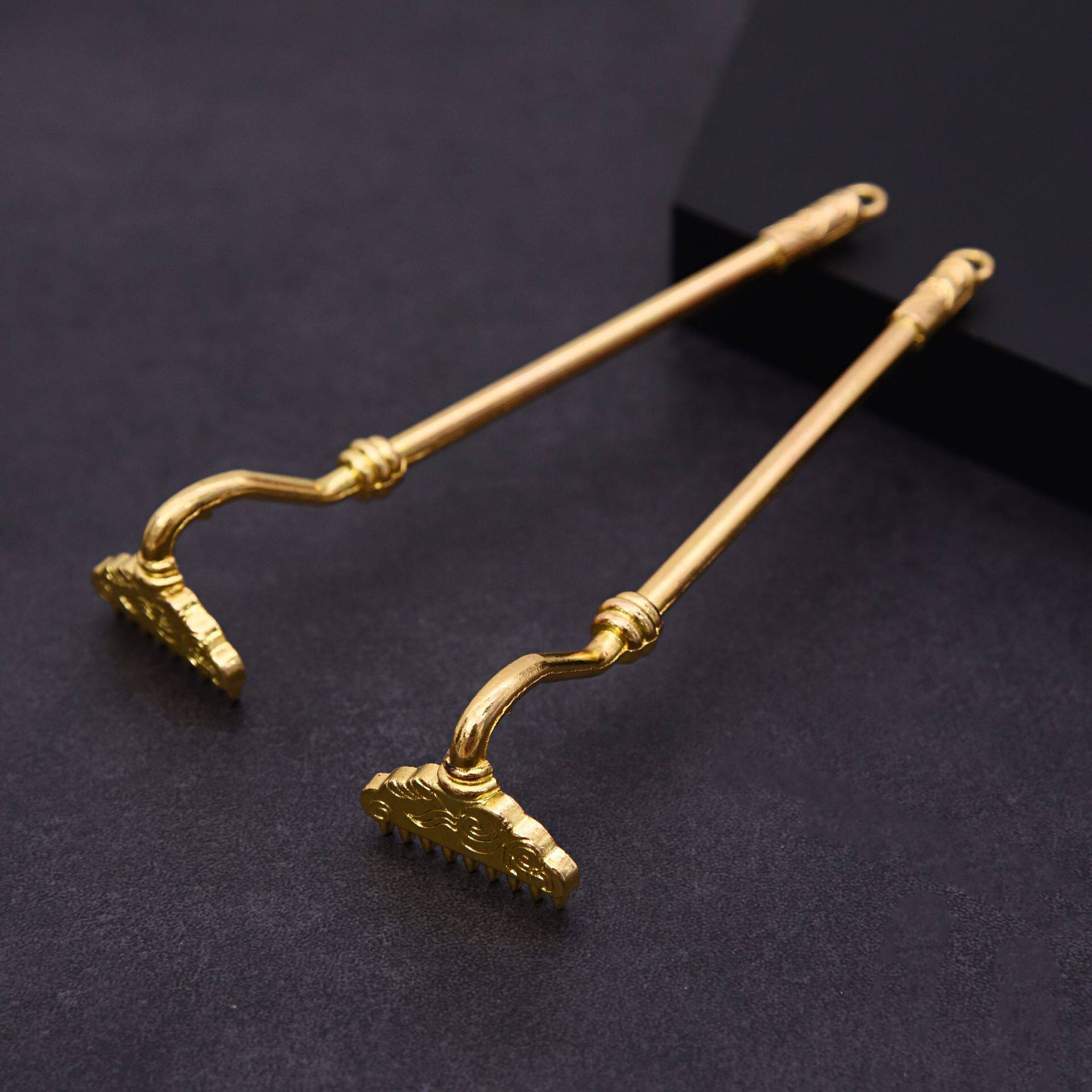 王者兵器武器模型猪八戒天蓬元帅合金九齿钉耙儿童玩具小摆件礼物