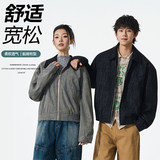 潮流夹克上衣男士2025新款秋季宽松百搭时尚外套JS5622-P78，男装夹克，星座610（原A335）