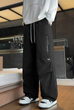 男士秋季2025新款潮牌宽松直筒工装裤男生伞兵裤Q29158-特P30，男装工装外套，星座610（原A335）