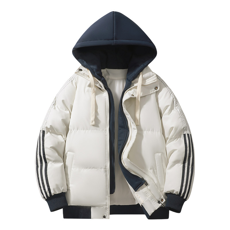 假两件棉服男2025冬季新款潮牌加厚防风保暖棉袄MY0777-P82,男装棉衣,星座610（原A335）