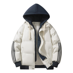 假两件棉服男2025冬季新款潮牌加厚防风保暖棉袄MY0777-P82图片