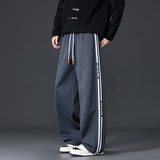 运动卫裤男士春季2026新款宽松直筒休闲男生裤Q29167-特P32，男装休闲裤，星座610（原A335）