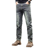 秋冬季牛仔裤男修身小脚显高显瘦复古潮牌百搭弹力休闲裤K878-P50，男装牛仔裤，星座610（原A335）