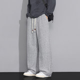 2026新款直筒裤男士秋季潮流宽松百搭运动休闲裤Q29139-特P35，男装休闲裤，星座610（原A335）