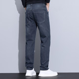 高品质牛仔裤男士秋冬新款潮流修身直筒弹力复古休闲裤子K878-P50，男装牛仔裤，星座610（原A335）