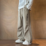 男士秋季2025新款潮牌宽松直筒工装裤男生伞兵裤Q29158-特P30，男装工装外套，星座610（原A335）