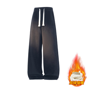 加绒加厚裤子男款冬季潮牌休闲运动直筒男卫裤JR29186-特P40，男装休闲裤，星座610（原A335）