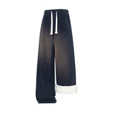 直筒裤男冬季美式潮牌休闲宽松裤松弛感百搭加厚裤JR29186-特P40，男装休闲裤，星座610（原A335）