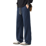 运动休闲裤男款2025美式新品宽松百搭直筒阔腿长裤H806-P40，男装休闲裤，星座610（原A335）