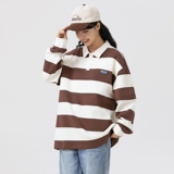 青少年套头Polo衫卫衣男春季长袖T恤衣服潮流帅气学生W2381-P52，男装卫衣，星座610（原A335）