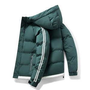 三防面料 现货足 棉服男冬季加厚短款面包服宽松羽绒服M5811-P70，男装羽绒服，星座610（原A335）