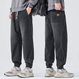 牛仔裤男款秋冬2026新款星空纹束脚裤宽松潮牌休闲裤H602-特P42，男装牛仔裤，星座610（原A335）