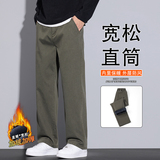 2025新款男士休闲裤直筒长裤宽松潮流时尚百搭裤运动裤JR6682-P60，女装休闲裤，星座610（原A335）