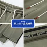 潮牌条纹直筒裤男春季新款宽松百搭长裤运动休闲裤Q29167-特P32，男装休闲裤，星座610（原A335）