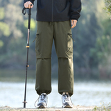 工装裤子男春夏伞兵机能美式登山束脚休闲冲锋裤K9965-P40特，男装休闲裤，电商A335