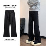 微喇牛仔裤男款美式潮牌水洗紧腰修身百搭潮流学生裤子K1930-P45，男装牛仔裤，星座610（原A335）