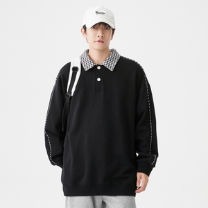 卫衣男秋季ins潮牌港风宽松潮流百搭韩版外套情侣衣服WY338,绿色衣服搭配什么衣服男图片