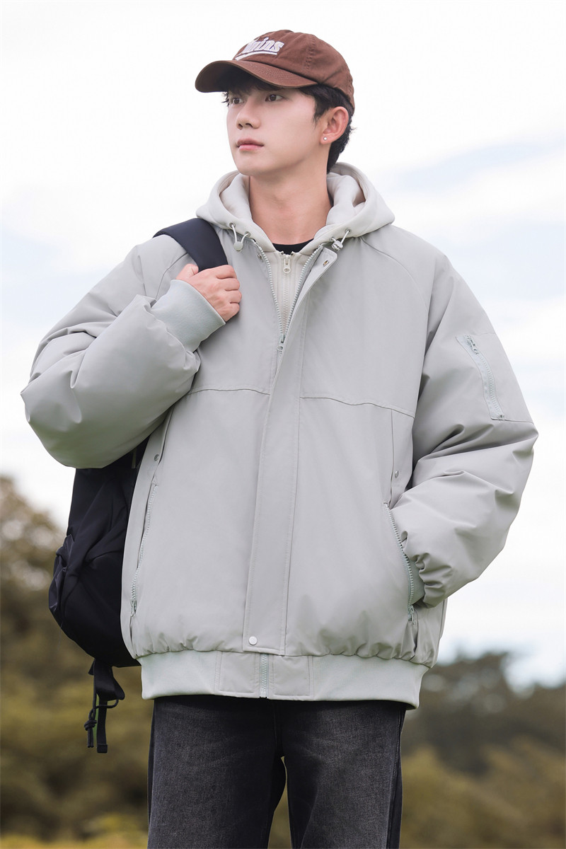 棉服男士冬季2025年新款加厚保暖假两件棉衣外套袄MY2583-P85,男装棉衣,星座610（原A335）