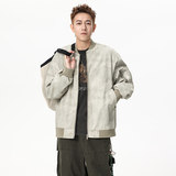 棒球领夹克男2025秋季新款潮流时尚潮流休闲外套Q5557-P68，男装夹克，星座610（原A335）