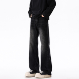 高街痞帅水洗牛仔裤男秋季2025新款潮牌直筒宽松休闲裤TS616-P45，男装牛仔裤，星座610（原A335）