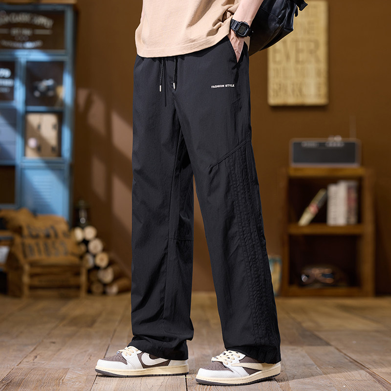 三防面料伞兵男裤春夏美式潮牌冲锋运动宽松直筒休闲裤K8208-P40图片