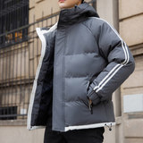 三防面料棉服冬天外套加绒加厚帅气羽绒棉衣宽松男棉袄M5811-P70，男装棉衣，星座610（原A335）