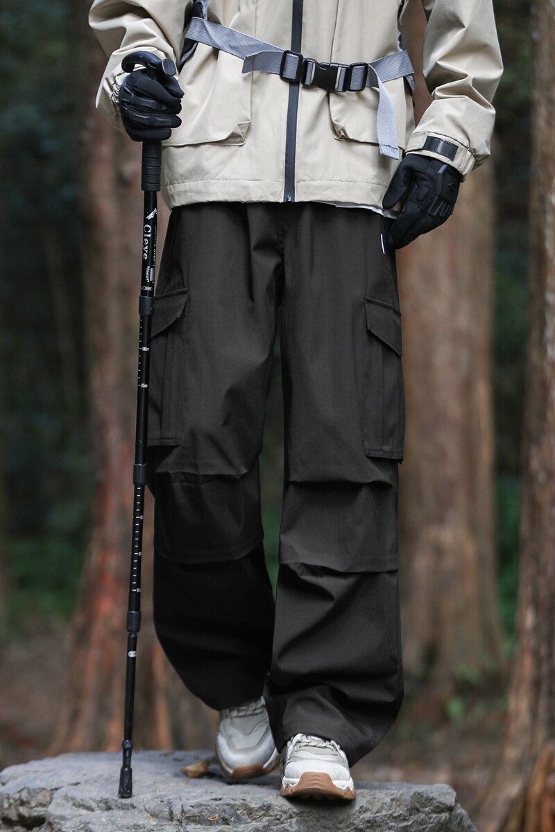 冲锋裤男春夏工装机能伞兵裤子学生直筒运动休闲裤K2716-P40,男装休闲裤,星座610（原A335）