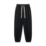 春季灯芯绒卫裤男宽松弹脚运动裤大码ins休闲百搭哈伦裤Q2370-P40，男装休闲裤，星座610（原A335）