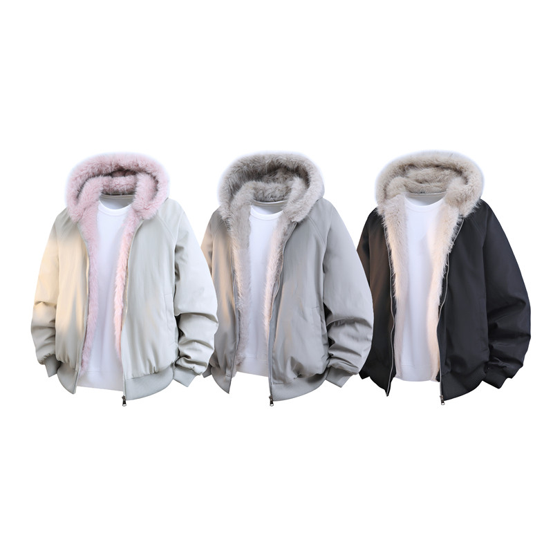 美式棉服男女复古短款加绒保暖情侣外套加厚棉衣夹克MY2524-P95,男装夹克,星座610（原A335）