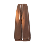 加绒休闲裤男新款宽松直筒百搭潮流条纹运动长裤JR29171-特P52，女装休闲裤，星座610（原A335）