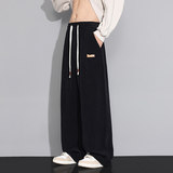 男士休闲裤秋季2026新款垂感阔腿裤潮牌宽松运动裤Q29155-特P35，女装休闲裤，星座610（原A335）