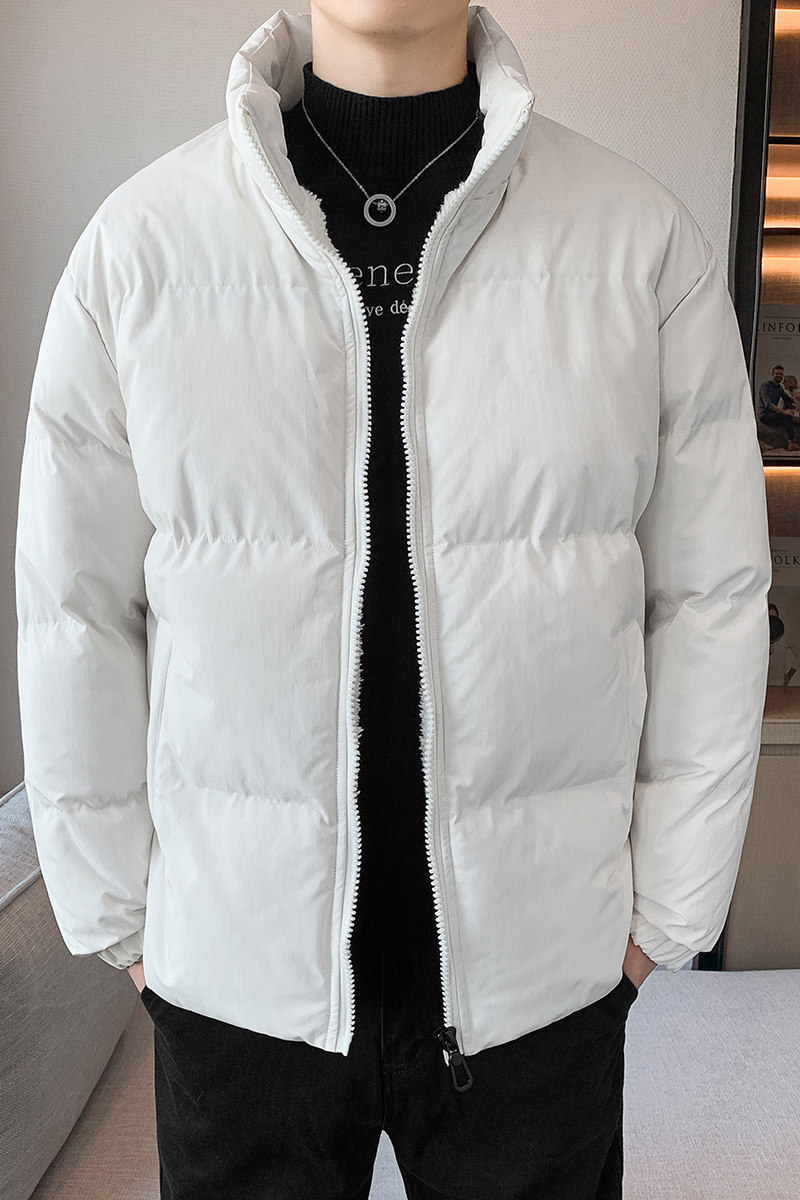 冬季羊羔绒羽绒服男士潮牌宽松保暖棉衣立领加厚棉袄外套MY03,男装棉衣,星座610（原A335）