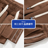 2026春季美式复古休闲卫裤男宽松直筒抽绳阔腿长裤Q29171-特P42，男装休闲裤，星座610（原A335）