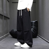 美式褶皱工装裤男士春款宽松直筒秋季阔腿休闲裤子Q29177-P45，男装工装外套，星座610（原A335）