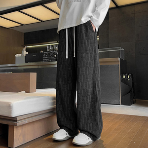 男士宽松直筒阔腿裤男2025秋美式休闲长裤Q29152-特P30图片