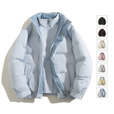 立领假两件棉服男士冬季新款棉衣宽松加厚防寒棉袄外套MY2515-P85，男装棉衣，星座610（原A335）