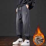 美式潮牌束脚裤男款2026秋冬新款宽松哈伦休闲百搭长裤JR603-P52，男装休闲裤，星座610（原A335）