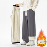 冬季加绒加厚2026新款棉裤男生休闲长裤直筒裤JR29181-特P36，男装棉裤，星座610（原A335）