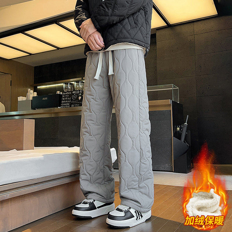 棉裤男款2026冬季加绒加厚葫芦纹保暖裤防寒裤JR29185-P40，男装棉衣，星座610（原A335）