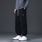 少年束脚裤男士秋季新款美式潮牌宽松百搭运动休闲裤Q29157-特P30，男装休闲裤，星座610（原A335）