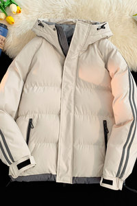 三防面料 冬季男士棉衣休闲棉服服棉袄面包服连帽外套M5811-P70图片