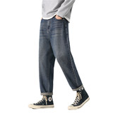 2026秋季新款男士锥形直筒裤简约百搭宽松美式牛仔裤K6628-P52，男装牛仔裤，星座610（原A335）