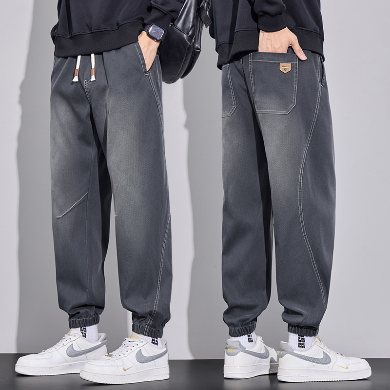 加厚休闲裤男款2025秋冬舒适百搭男士哈伦束脚裤H602-特P42，男装休闲裤，星座610（原A335）