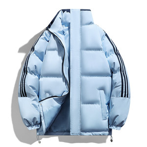 插肩袖棉衣外套男款美式宽松情侣棉袄潮牌加厚面包服MY7777-P70，男装棉衣，星座610（原A335）