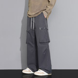 2026新款工装裤男春季直筒宽松休闲裤美式潮牌长裤Q29176-特P38，男装工装外套，星座610（原A335）