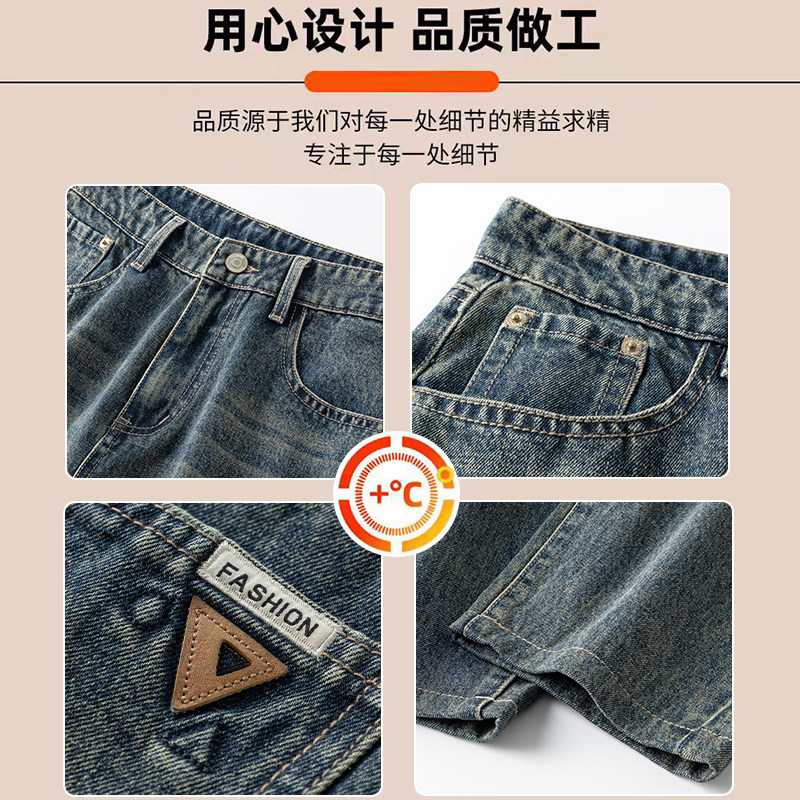 高端牛仔裤男2026新款春季锥形哈伦休闲长裤潮牌K6623-P52,男装牛仔裤,星座610（原A335）