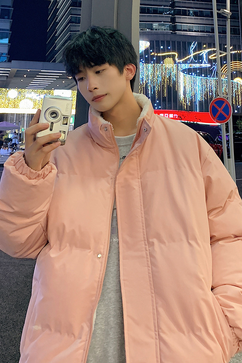 港风棉衣男加厚棉袄外套时尚韩版保暖宽松百搭面包棉服MY858,男装棉衣,星座610（原A335）